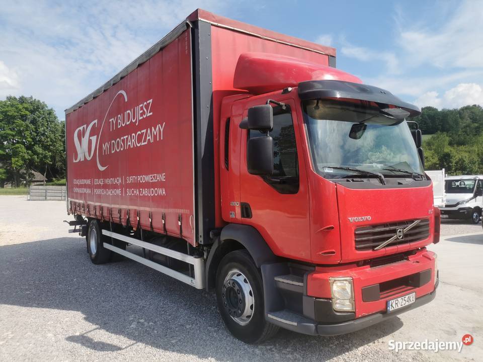Volvo FL280 winda Dhollandia firanka z burtami Książ Wielki