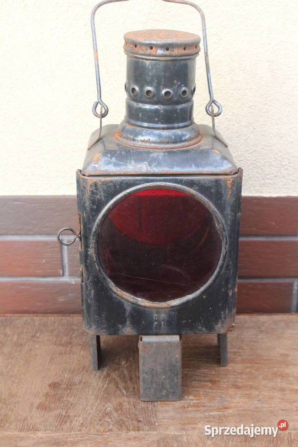 stara lampa kolejowa Kalisz