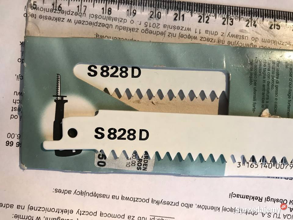 2x Brzeszczoty do piły szablastej BOSCH noże świętokrzyskie Kielce