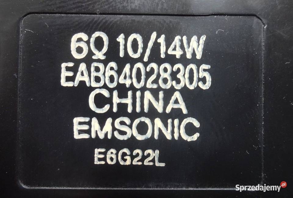 Głośniki EAB64028305 6Ohm TV LG 55UH6507ZB 55 Elektronika Szczecin