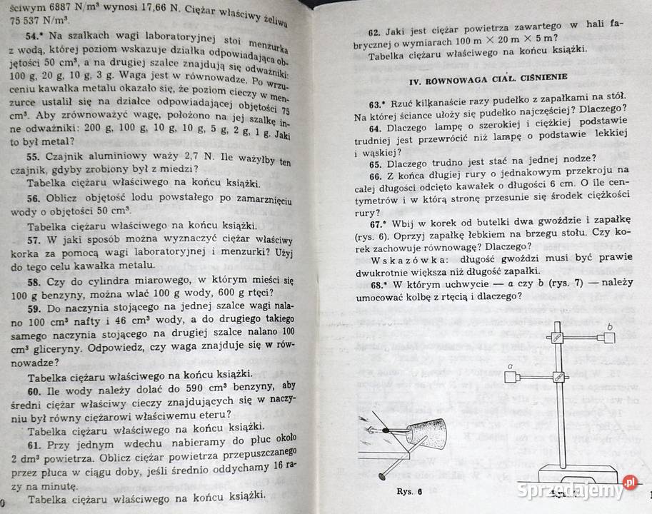 Zbiór zadań z fizyki Kurs podstawowy B Mendel J lubelskie Chełm sprzedam