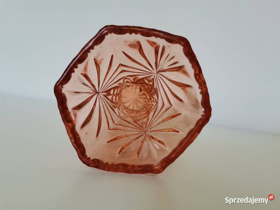 Stary wazon na konwalie kat 2308 huta Ząbkowice Porcelana i szkło Katowice