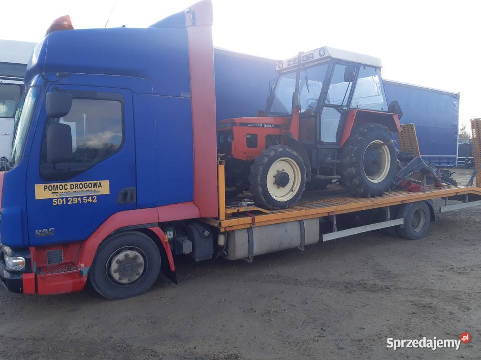DAF LF 45 2007r Pomoc drogowa diesel śląskie Chorzów