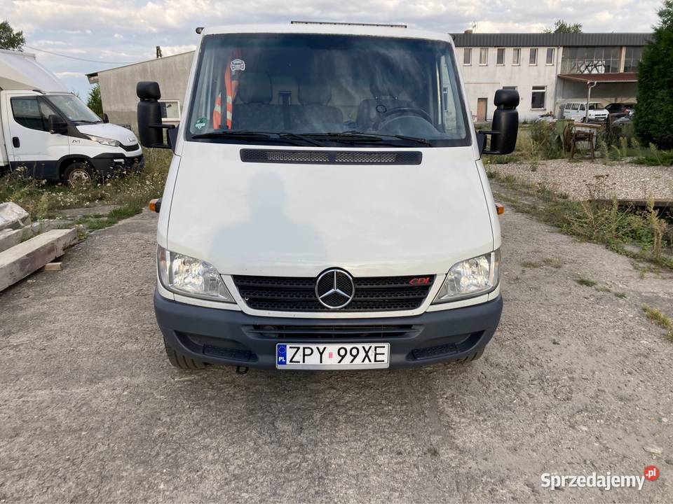 Mercedes Benz Sprinter 311 CDI najazd autolaweta sprowadzony Pyrzyce