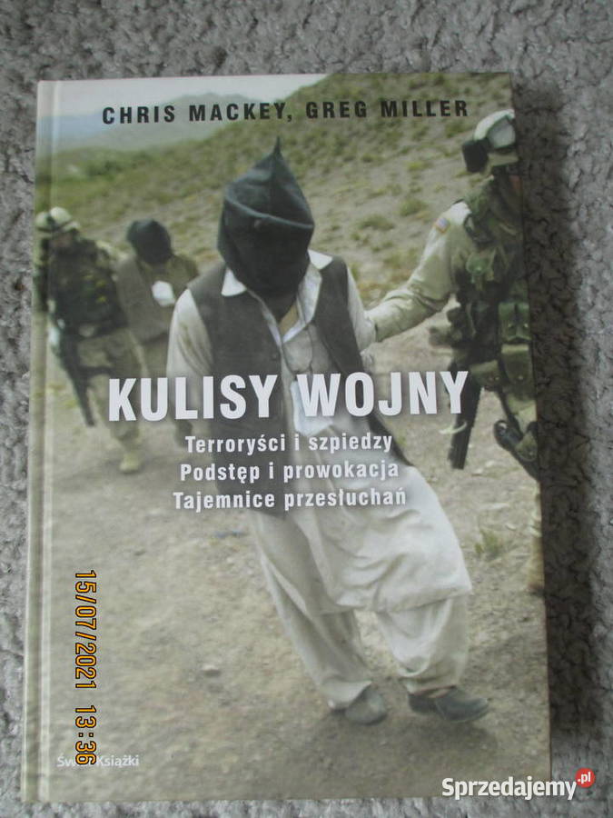 Kulisy wojny Chris Mackey Greg Miller Proza i poezja Warszawa