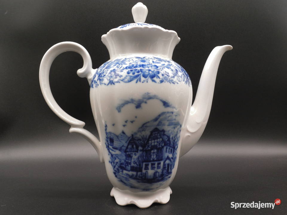 Porcelanowy dzbanek do kawy z serii Theresia wielkopolskie Raszków