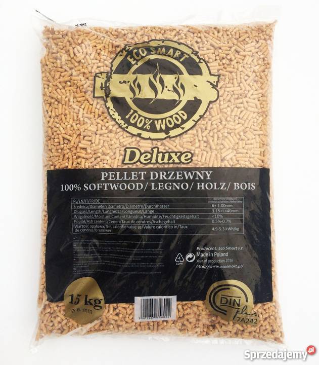 Pellet drzewny DIN Plus pelet deluxe Radonie