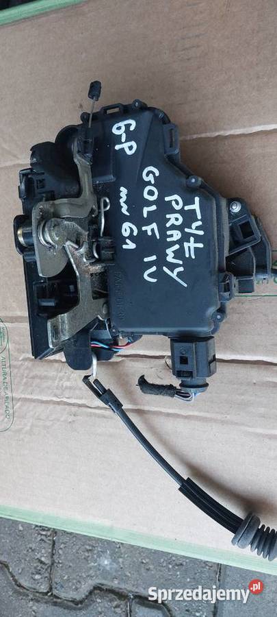 Zamek drzwi prawy tył VW GOLF IV 6PIN zachodniopomorskie Szczecin