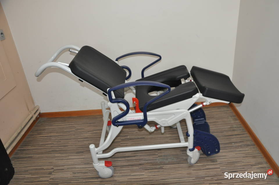 Wózek toaletowy kąpielowy prysznicowy kładziony Pabianice