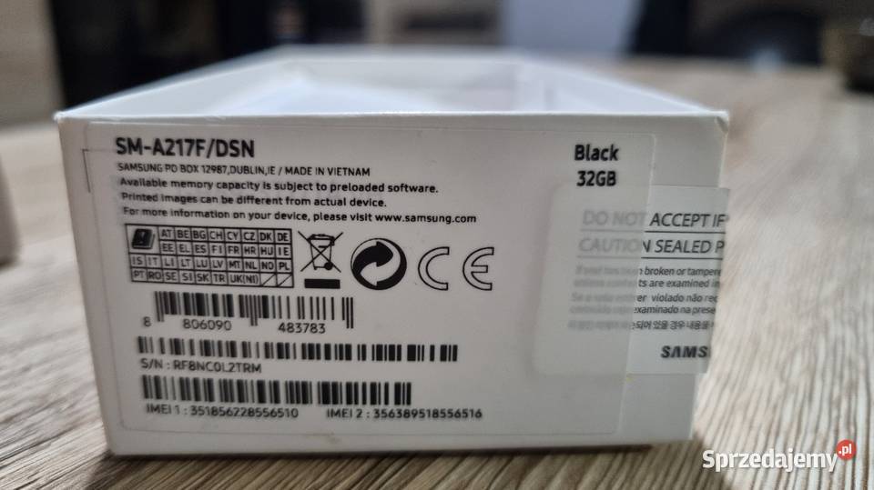 Samsung A21S SMA217FDSN Nie włącza się Gliwice sprzedam