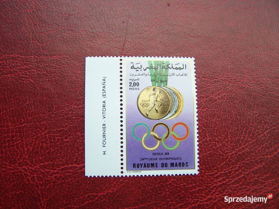 Maroko 1988 MNH Sport Olimpiada Seul 88 Filatelistyka Tychy