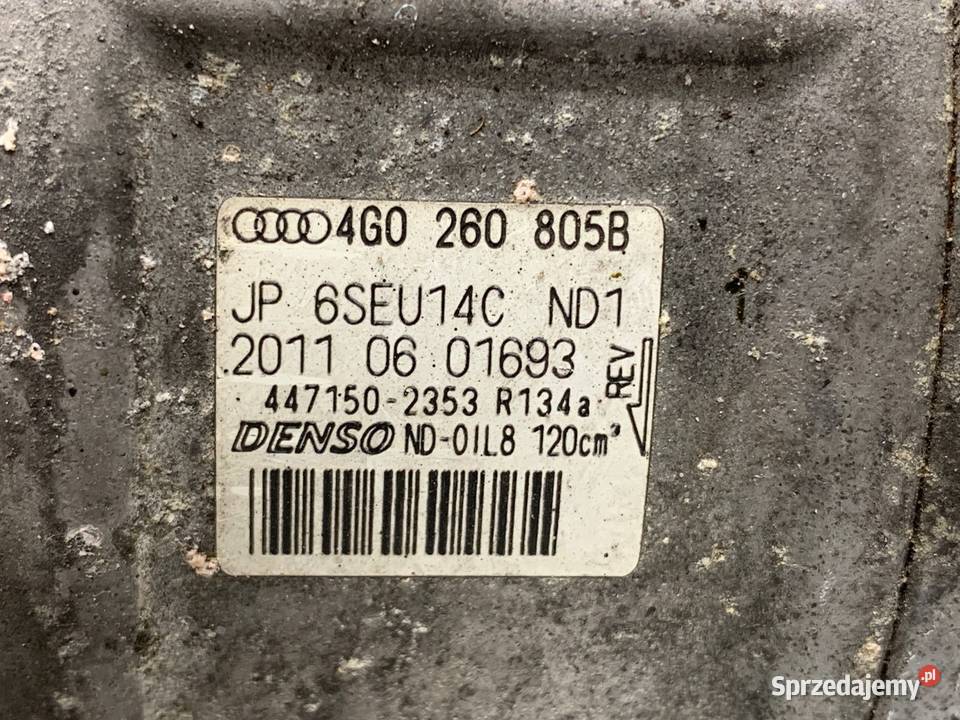 SPRĘŻARKA KLIMATYZACJI AUDI A6 C7 4G0260805B 30