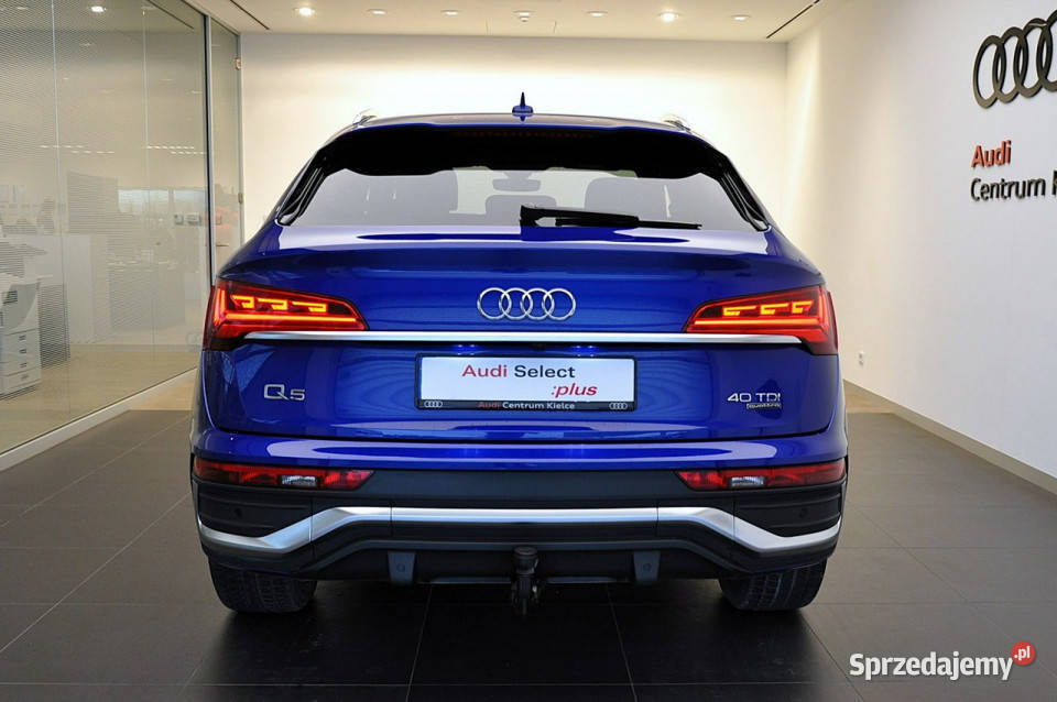 Audi Q5 Sportback 40TDI Quattro Sline Rok produkcji 2021 Kielce sprzedam
