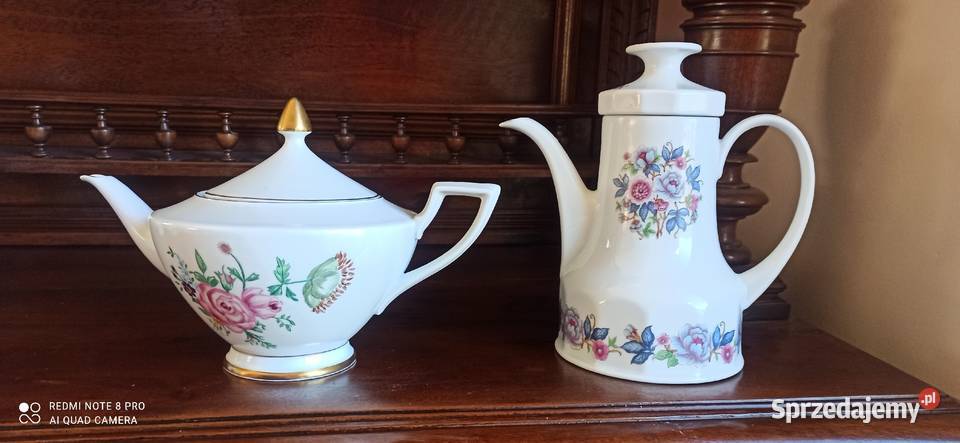 Dzbanek do herbaty Vohenstrauss Johann Seltman Porcelana i szkło Gdańsk