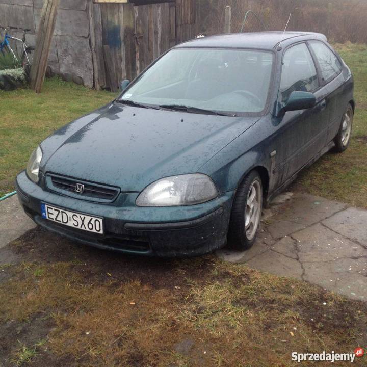 Honda Civic 14 is 1996 OC i przegląd ważne Zduńska Wola