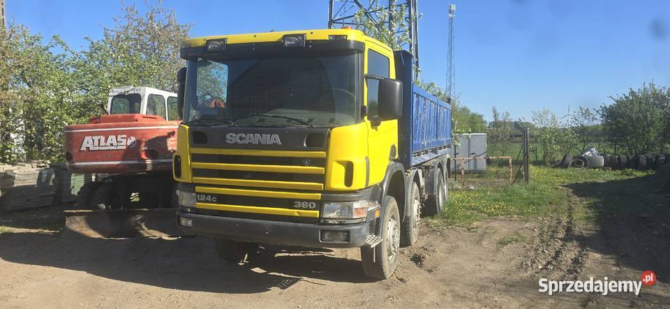 Scania 8x6 3stronny wywrot podlaskie