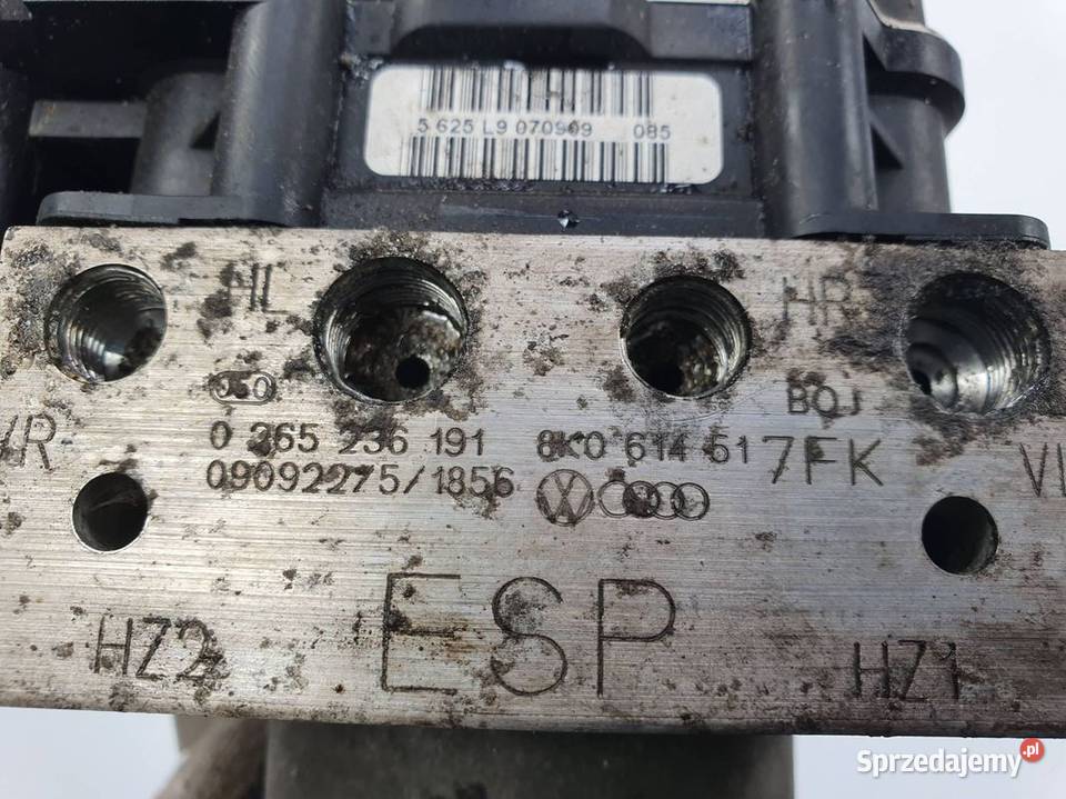 POMPA ABS HAMULCOWA AUDI A4 B8 8K0907379BT Lipno