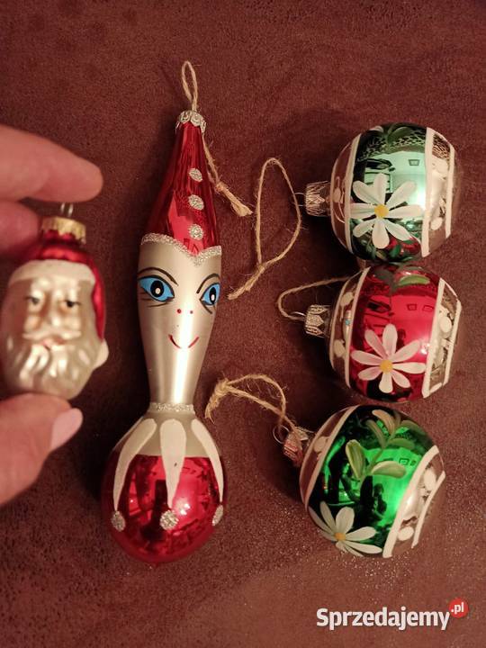 Bombki choinkowe retro