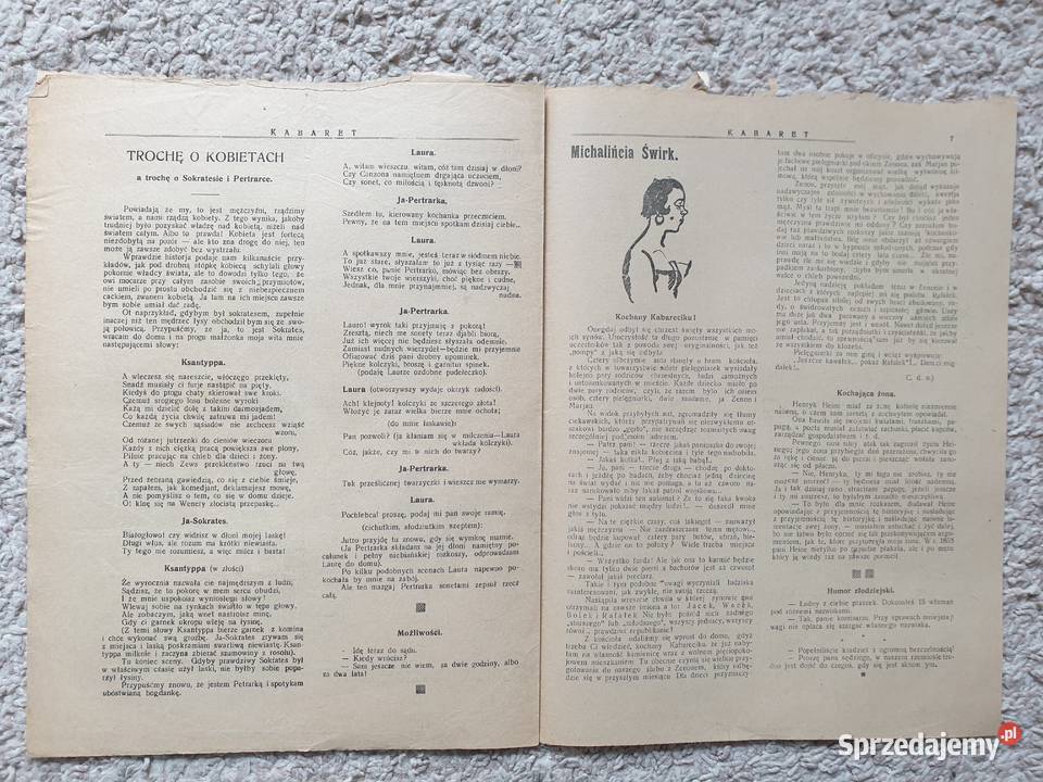 Kabaret tygodnik satyryczno humorystyczny 3 Czasopisma Gdynia