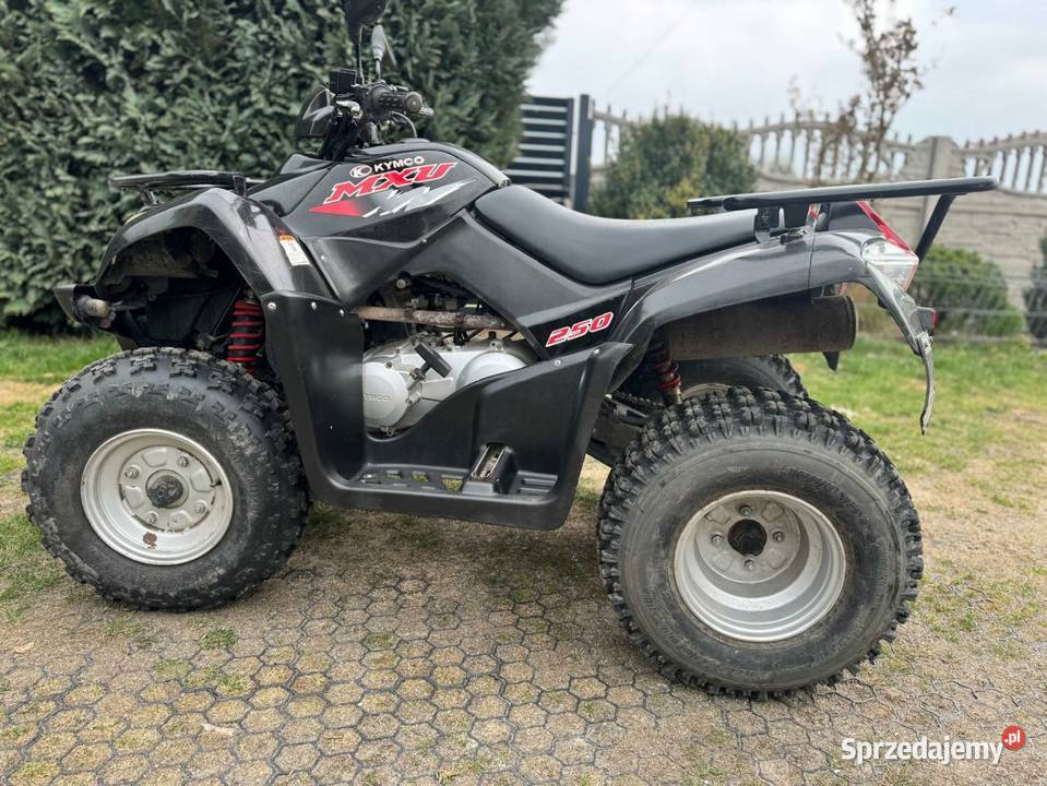 Quad kymco mxu 250 Motoryzacja śląskie Soborzyce