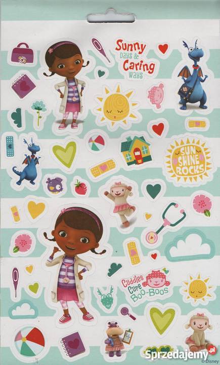 Dosia Klinika Pluszaków Zestaw Naklejki Nalepki Pozostałe sprzedam