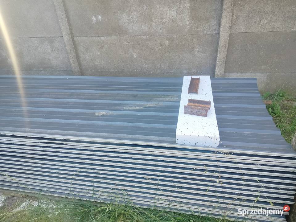 Sprzedam nową blachę dachową z filcem t15 RAL Grodzisk Wielkopolski
