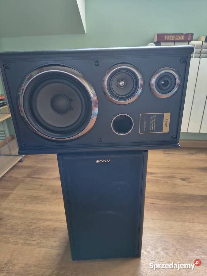 Głośniki SONY SS D11 drewniana obudowa Słuchawki i głośniki Bydgoszcz