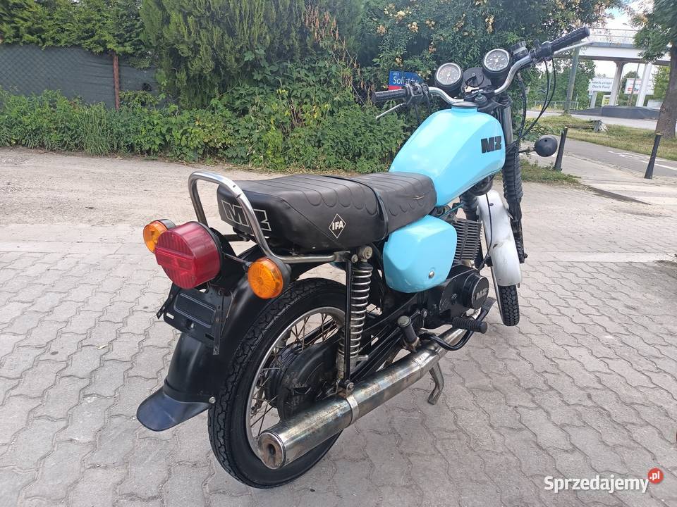 MZ etz 125 1987 sprawna dokumenty na katB nie Warszawa