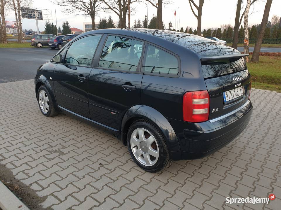Audi A2 14TDI2000r Klima PodgrzFotele Książka światła przeciwmgielne Poznań sprzedam