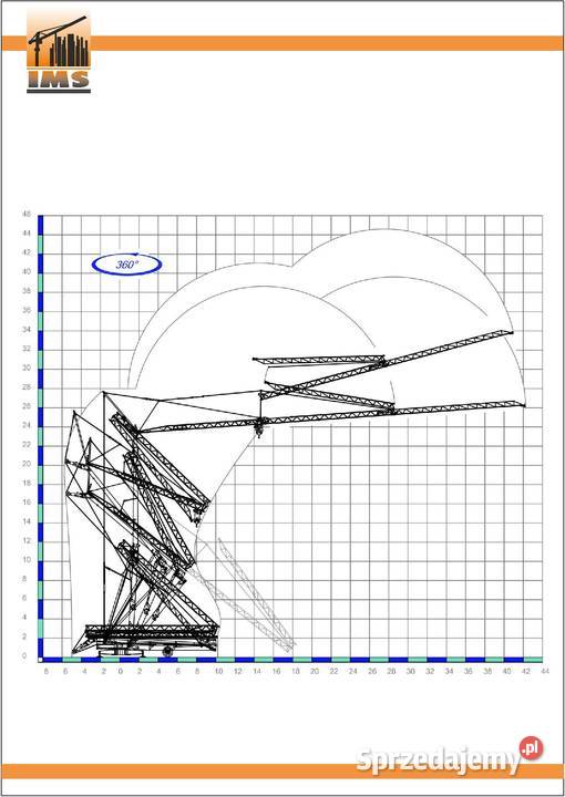 Żuraw szybkomontujący hydrauliczny VICARIO OMV 0h Maszyny budowlane dolnośląskie Ligota Piękna