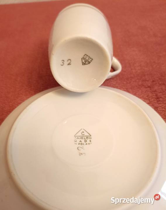 Porcelanowy serwis do kawy Goplana Ćmielów stan Wrocław