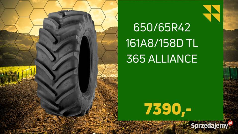 NOWE OPONY ALLIANCE 65065R42 161A8158D TL 365
