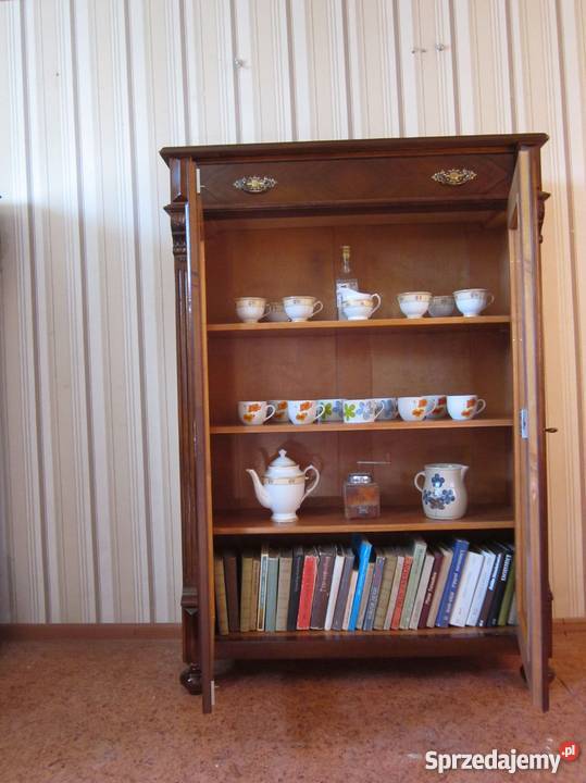 WITRYNA SERWANTKA BIBLIOTEKA EKLEKTYCZNA STYLOWA Żywiec