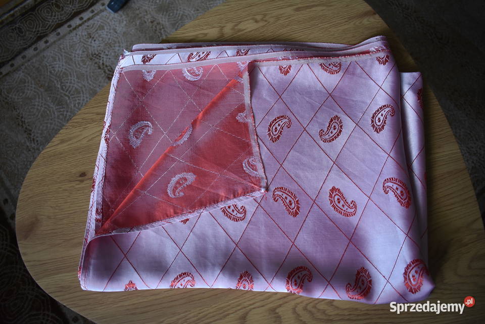 Tkanina dekoracyjna vintage PRL Tkaniny sprzedam