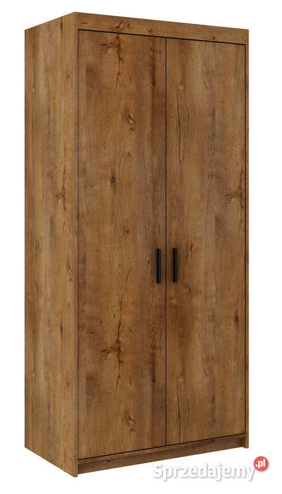 Szafa drzwudrzwiowa 90 biała dąb sonoma dąb Gdańsk