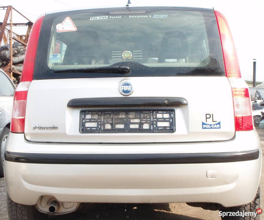 Fiat Panda 11 2004r kolor 647 NA CZĘŚCI łódzkie Piotrków Trybunalski