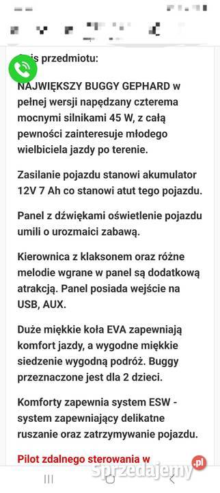 Sprzedam samochód elektryczny 4x4 dziecka czerwony Lubliniec sprzedam