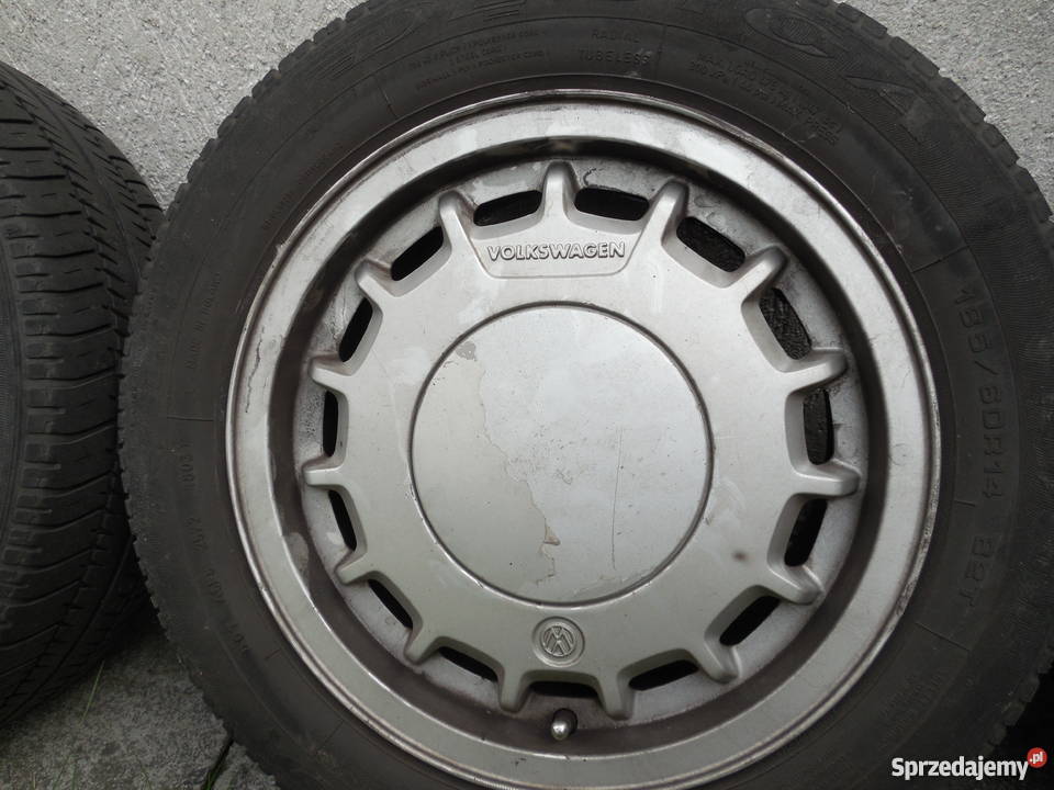 FELGI ALUMINIOWE Z OPONAMI LETNIMI VW GOLF II
