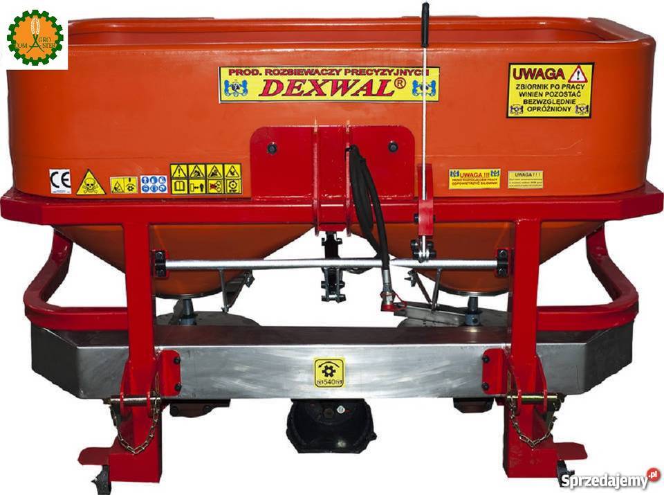 Rozsiewacz nawoaów dwutalerzowy Tornado Duo 600L Zawiercie