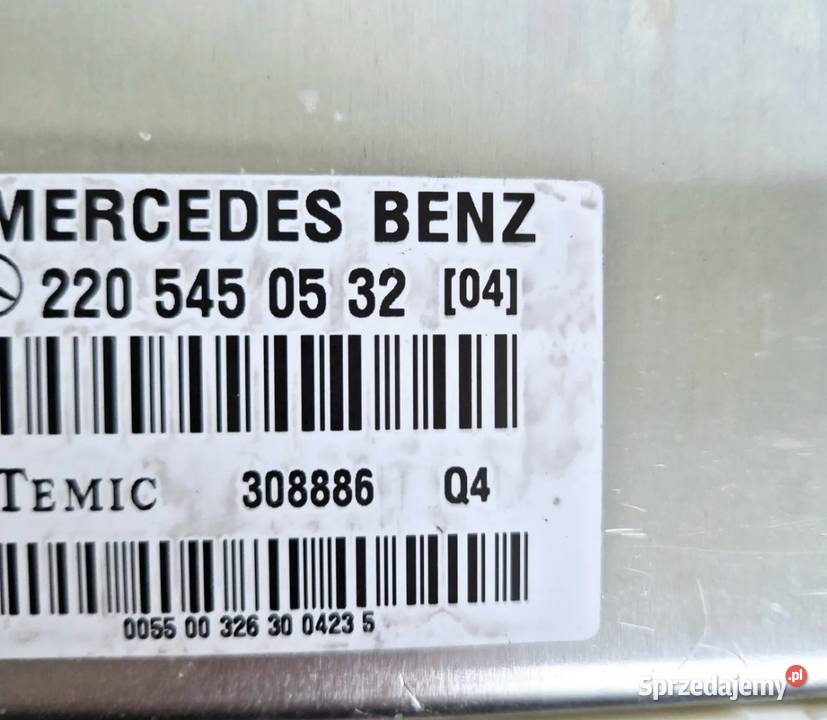 KOMPUTER STEROWNIK MODUŁ ZAWIESZENIA AIRMATIC MB Działoszyce