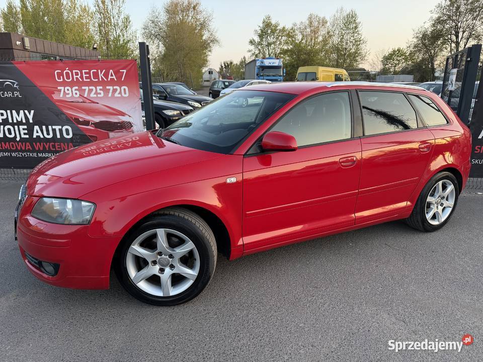 Audi A3 2005 16 Benzyna LIFT Climatronic Zarejestrowany w Polsce Poznań
