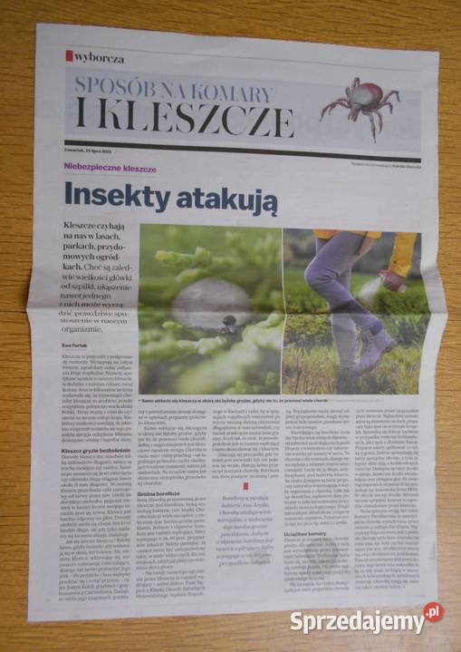 Sposób na komary i kleszcze Gazeta Wyborcza Parczew