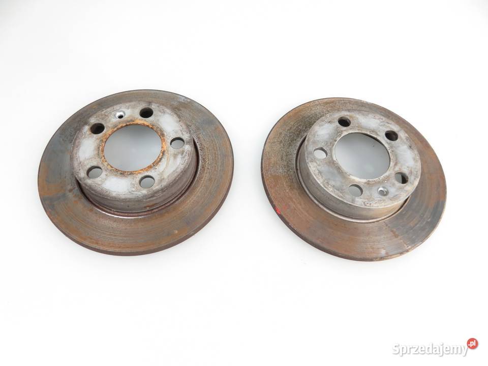 2X TARCZA HAMULCOWA TYŁ SEAT LEON I 18 osobowe