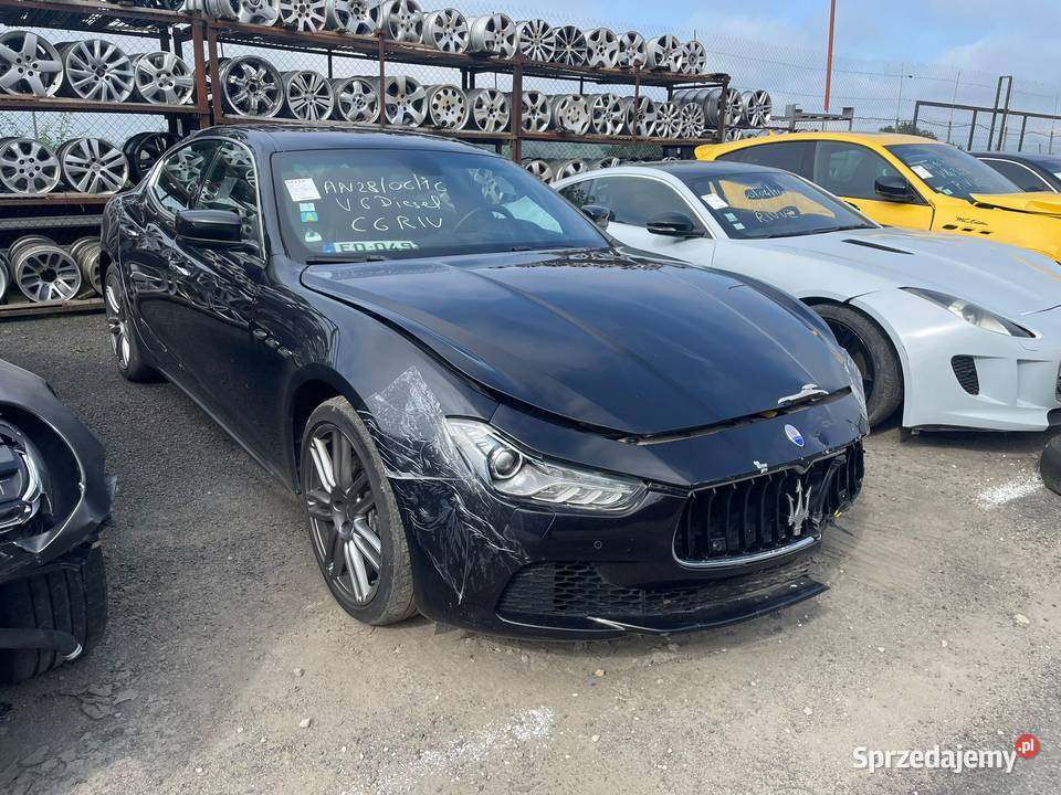 MASERATI Ghibli 30D 275 V6 ED049 149313km dolnośląskie Wrocław