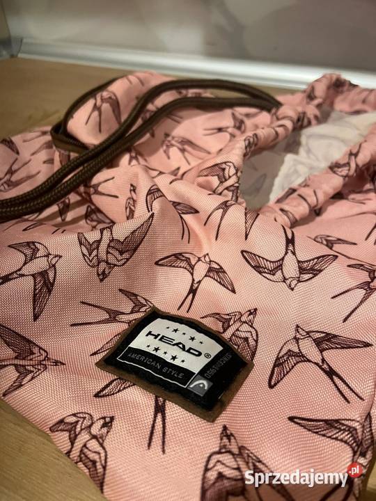 Przepiękny Worko plecak Head pomorskie Gdańsk