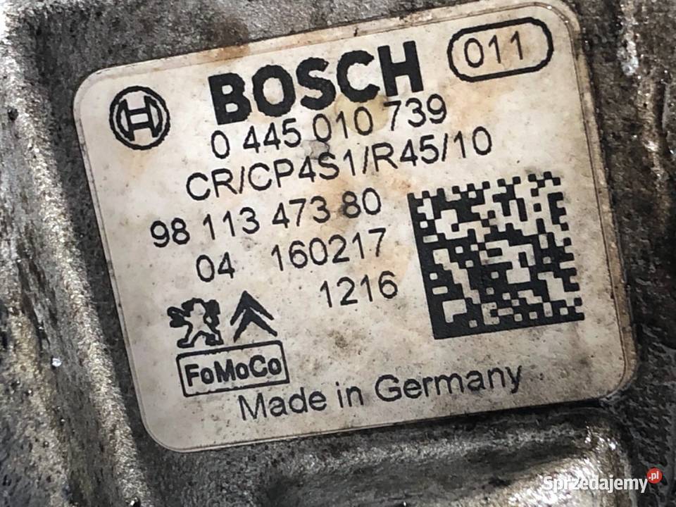 POMPA WTRYSKOWA PEUGEOT 208 I 9811347380 16 75