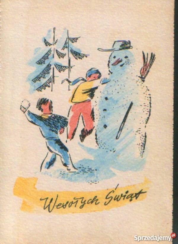 KPoczt Świąteczna Bałwan 2001 śląskie Gliwice