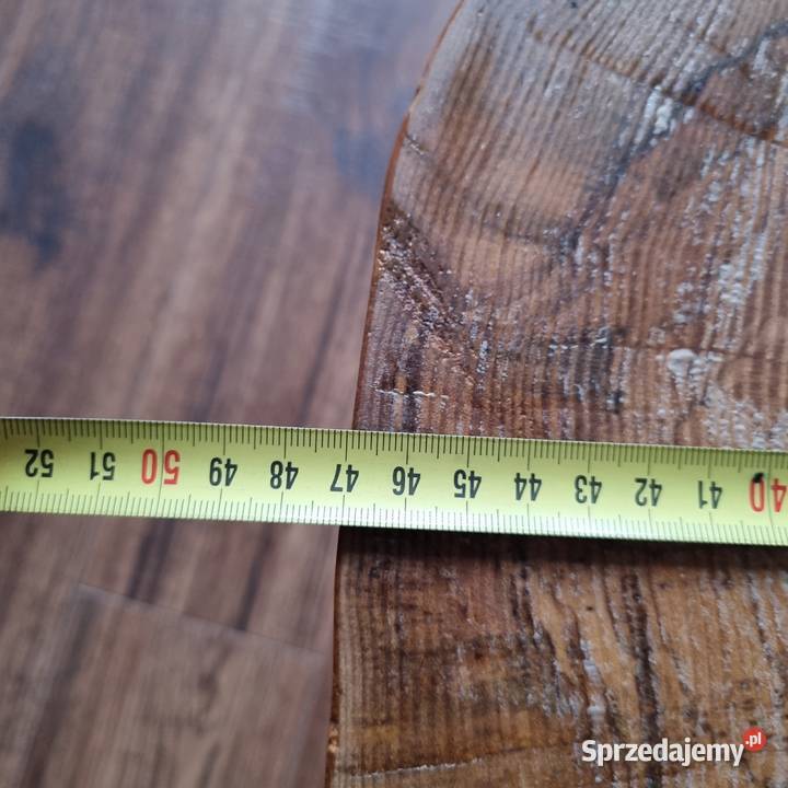 stolik kawowy plaster pnia lite drewno wys40 Brzeg