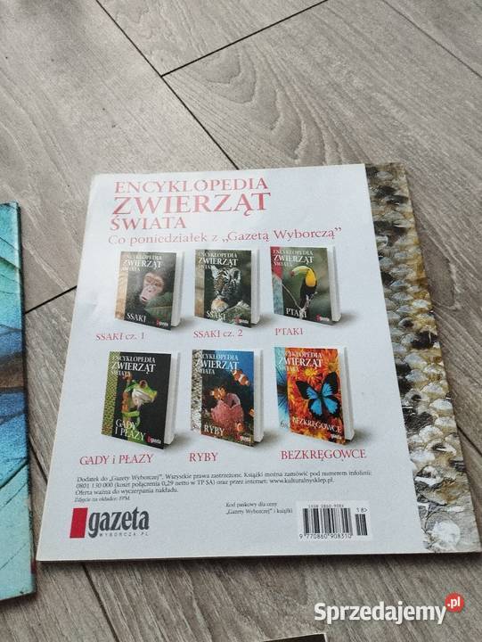 encyklopedia zwierząt świata 6 części komplet Mapy i przewodniki