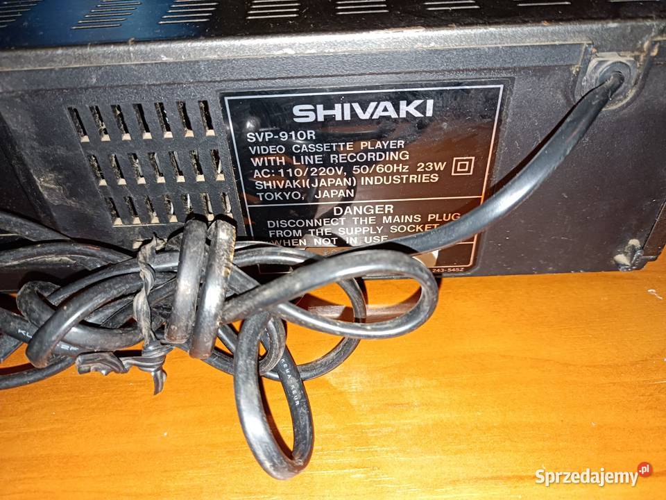 Magnetowid VHS SHIVAKI SVP910R Legnica